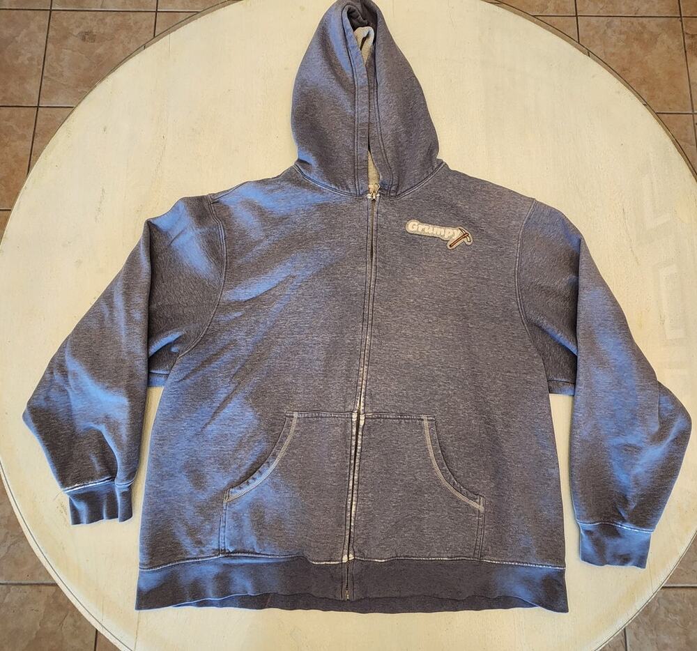 Disney Store Grumpy Hoodie SZ Large Snow White Disneyland Vacation